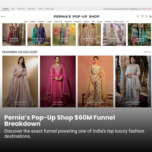 Pernia’s Pop-Up Shop $60M Marketing Funnel Breakdown