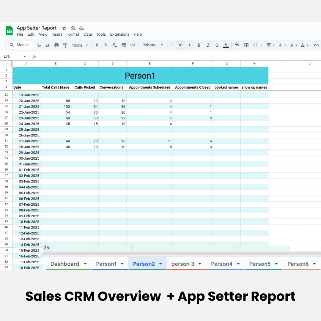 Lead Generation CRM, App Setter & Performance Report Bundle